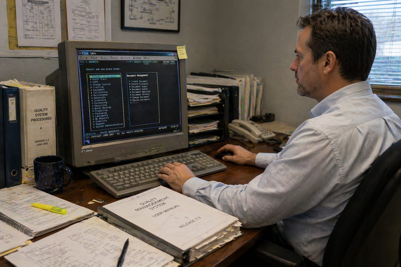 Modern cloud SaaS eQMS platform replacing legacy system